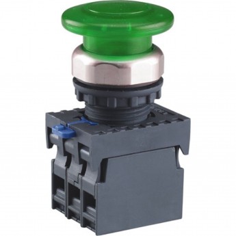 Грибок" Φ40мм с самовозвр. NP8-11MD/13 1НО+1НЗ зелёная AC110В-220В(LED) IP65 (R) Кнопка управления CHINT Зеленый AC/DC "GPIBOK"-Φ40MM-C-CAMOBOZBP.-NP8-11MD/13-1HO+1HZ-ZELEHAYA-AC110B-220B(LED)-IP65-(R)