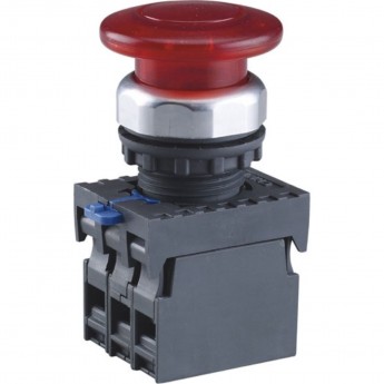 Грибок" Φ40мм NP8-10MD/14 подсвет., самовозв., красн., AC110-230В, 1НО, IP65 (R) Кнопка упр. CHINT Красный AC/DC "GPIBOK"-Φ40MM-NP8-10MD/14-PODCBET.,-CAMOBOZB.,-KPACH.,-AC110-230B,-1HO,-IP65-(R)