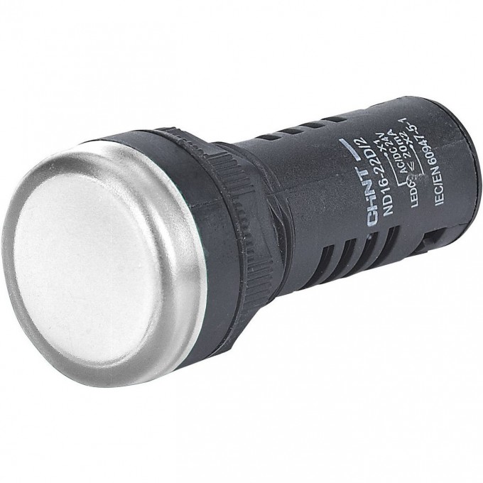 ND16-22D/2C белый, встр. резистор, IP65 AC/DC230В (R) Индикатор CHINT 2000 мм ND16-22D/2C-BELYII,-BCTP.-PEZICTOP,-IP65-AC/DC230B-(R)