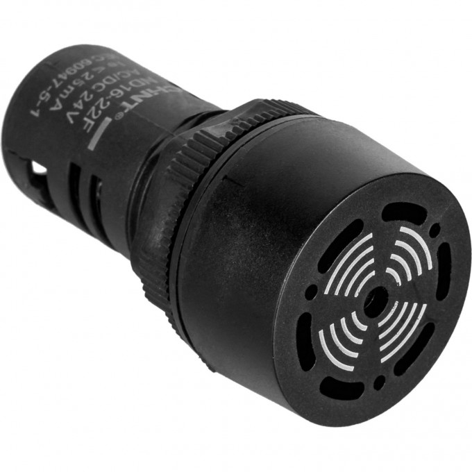 ND16-22L Φ22 мм черный AC/DC24В (R) Сигнализатор звуковой CHINT IP20 ND16-22L-Φ22-MM-CHEPHYII-AC/DC24B-(R)