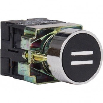 NP2-BA2365 с маркировкой, 1НО +1НЗ IP40 Кнопка управления CHINT Черный/Белый AC/DC