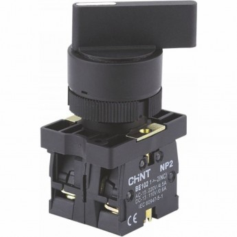 NP2-EJ53, 3 положения возвратом, 2НО, IP40 (R) Переключатель CHINT Черный AC/DC
