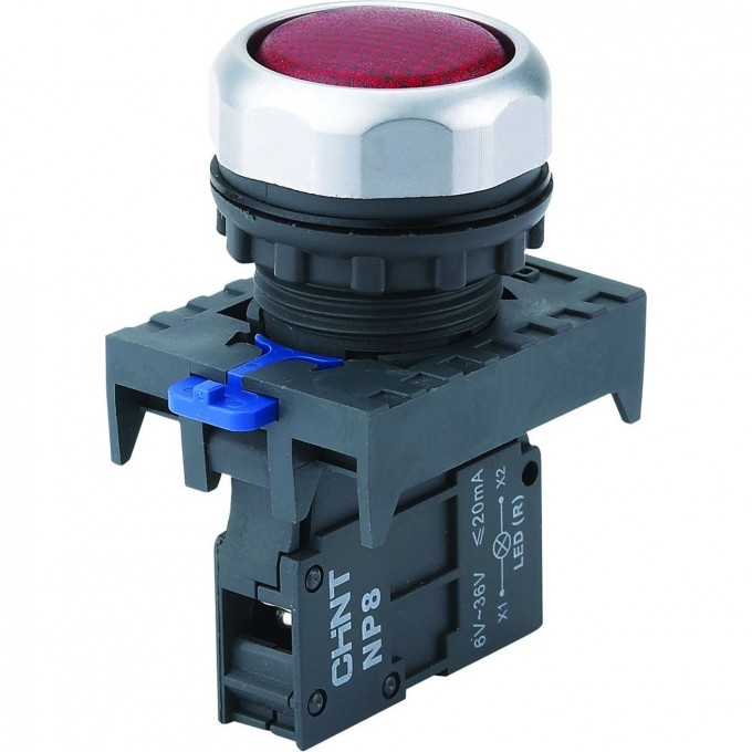 NP8-D/3 зеленый, AC110-230В, IP65 (R) Индикатор CHINT Переменный ток (AC) NP8-D/3-ZELEHYII,-AC110-230B,-IP65-(R)